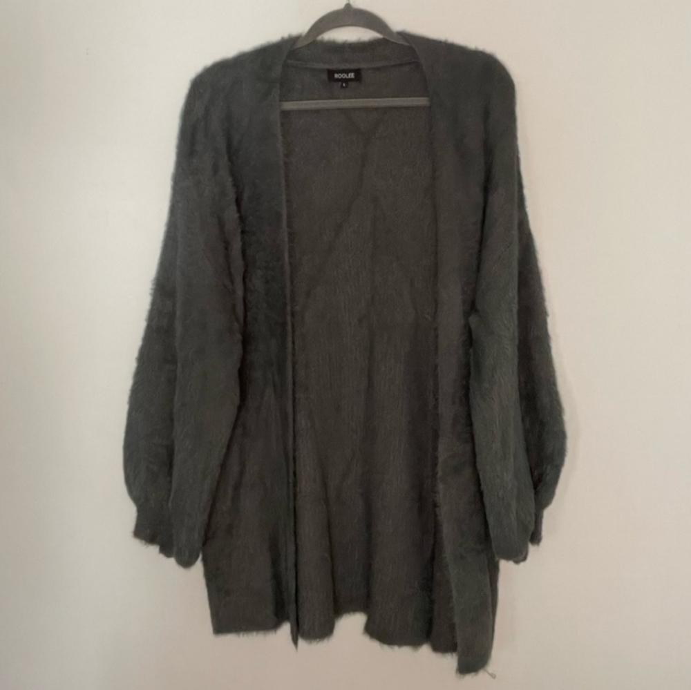 Roolee Fuzzy Cardigan